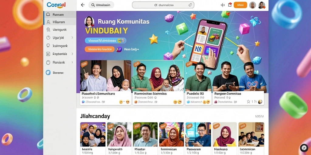 Mode permainan kompetitif yang seru dan menantang.