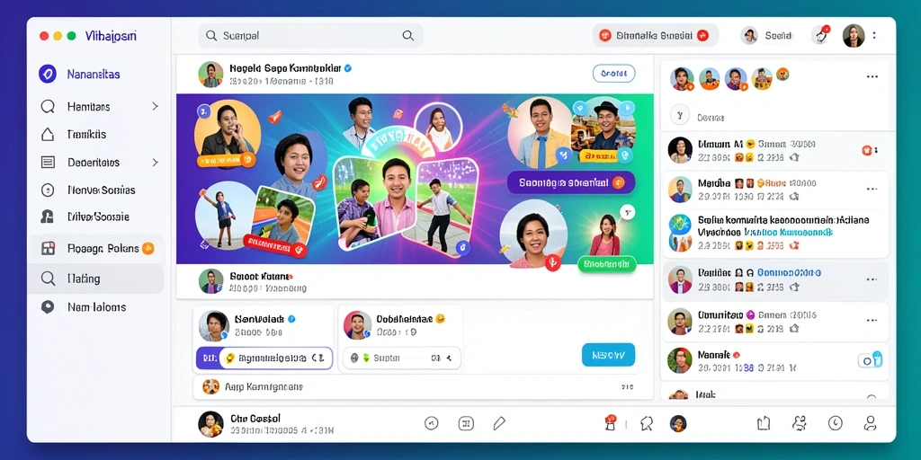 Screenshot memperlihatkan momen seru saat bermain multiplayer.