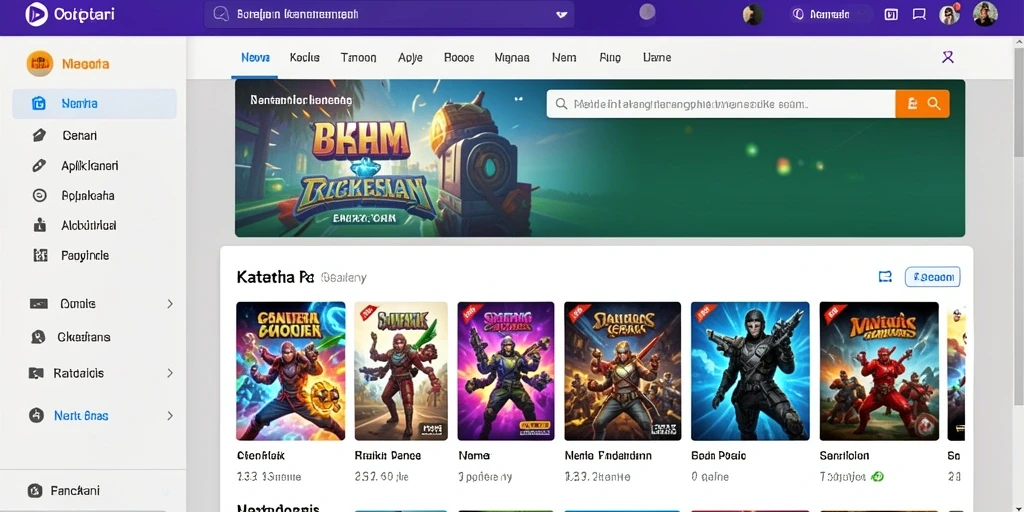 Fitur leaderboard untuk menunjukkan peringkat pemain.