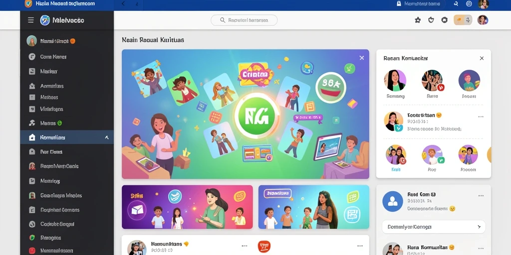 Grafis indah saat menjelajahi dunia ajaib.