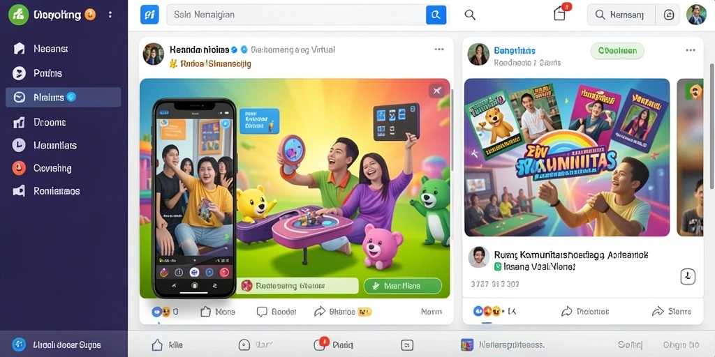 Momen seru saat berkompetisi dengan teman.