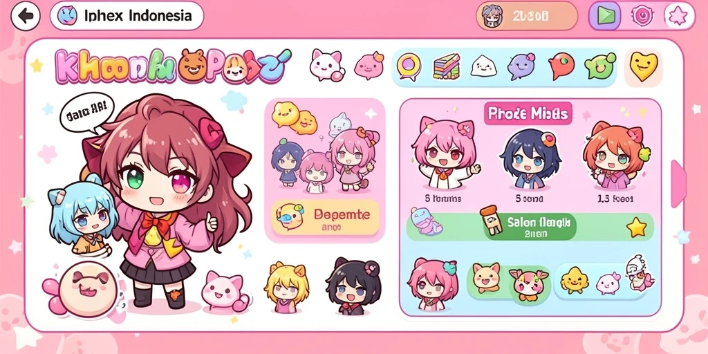 Tangkapan layar menu upgrade senjata yang menarik dan mendetail.