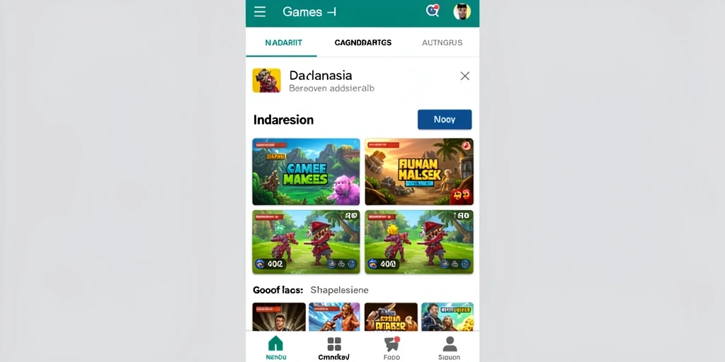 Suasana permainan yang hidup dengan efek suara yang menakjubkan.